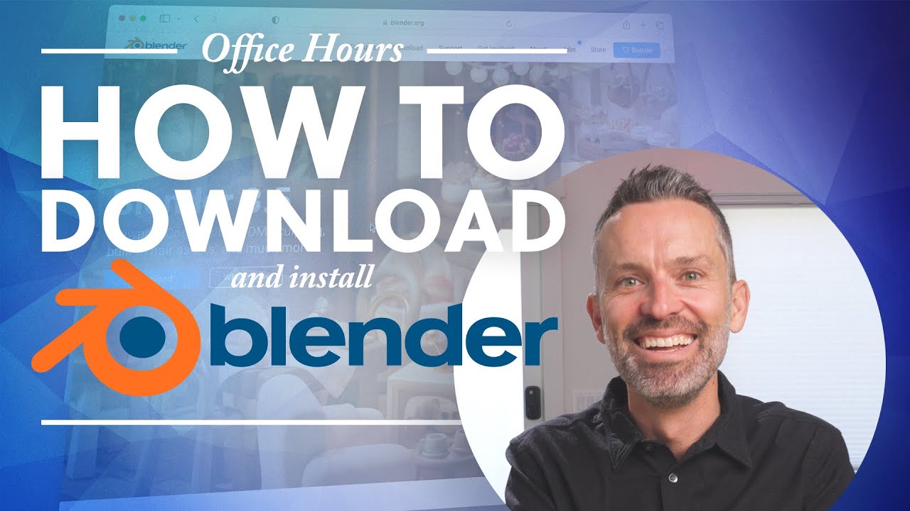 Как скачать и установить Blender