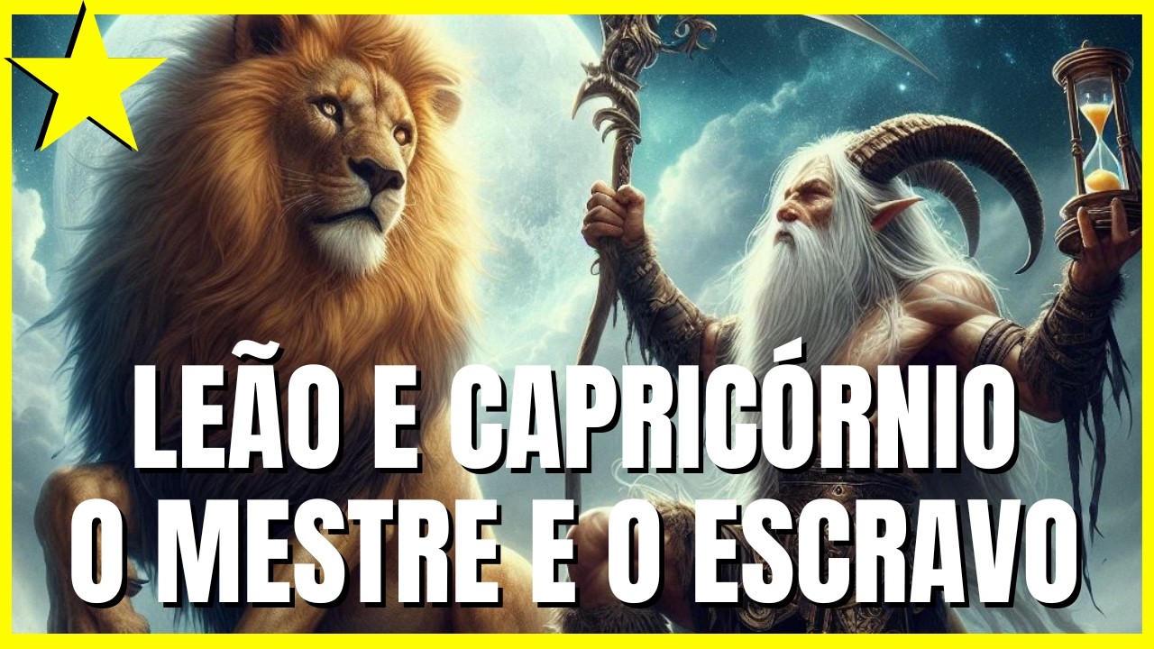 O que Leão Aprende com CAPRICÓRNIO ?! - O que Capricórnio Aprende com LEÃO ?!