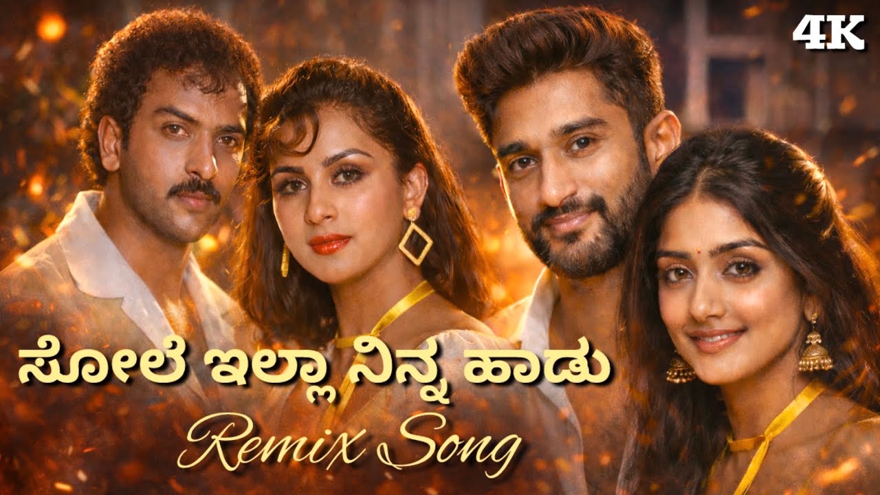 ಸೋಲೆ ಇಲ್ಲಾ ನಿನ್ನ ಹಾಡು - ಗಿಲ್ಲಿ ❤️ ಕಾವ್ಯ Version Remix Song | Sole Illa Ninna Haadu Remix Song 
