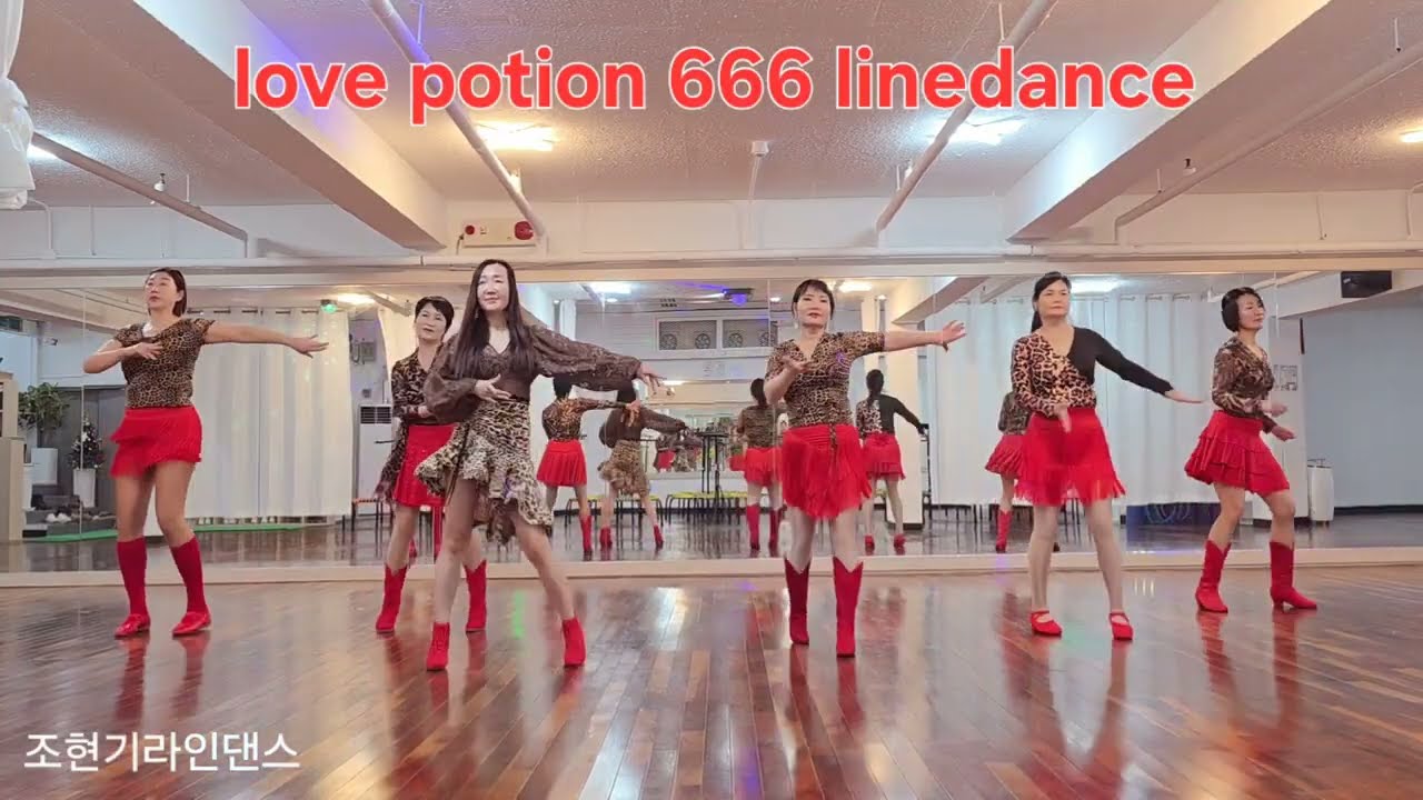 #당진라인댄스 #조현기라인댄스 # 주말영상반 #love potion 666 linedance #KoSCAA #당진지부 #영상반 회원모집 #문의01057217735 