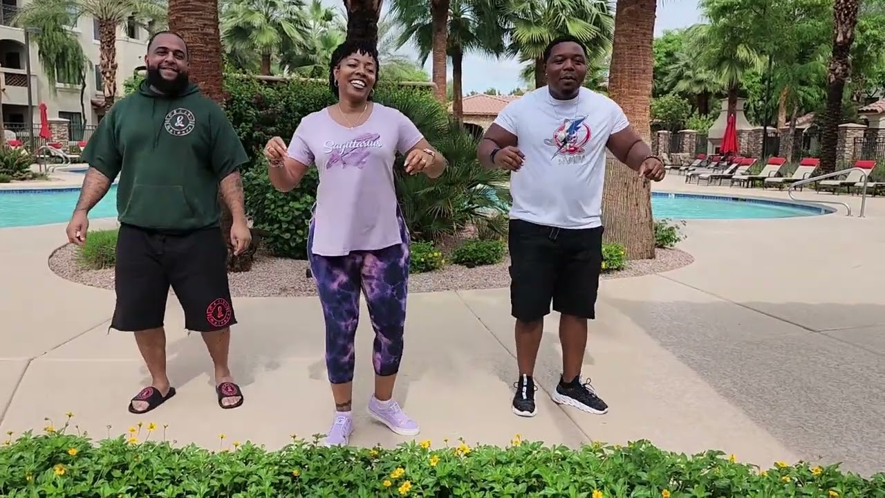 The A.Y.E. Team presents Outside line dance