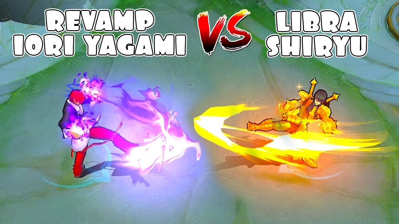 Chou Revamp Iori Yagami VS Libra Shiryu Skin Comparison
