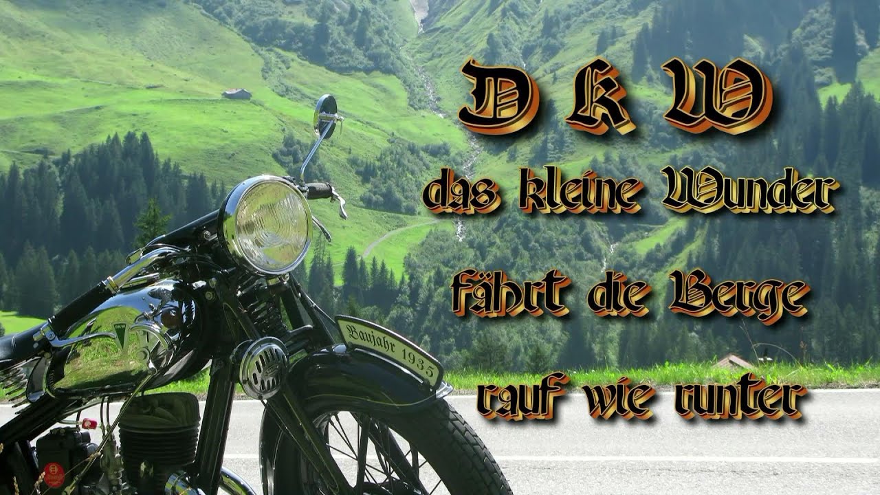 Mit unseren Oldtimer Motorrädern unterwegs