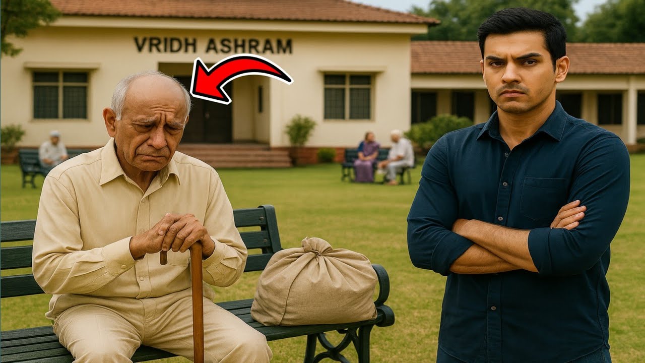 माँ के गुजरने के बाद बेटे ने पिता को वृद्धाश्रम छोड़ दिया, मगर भगवान का खेल देख रूह काँप गई