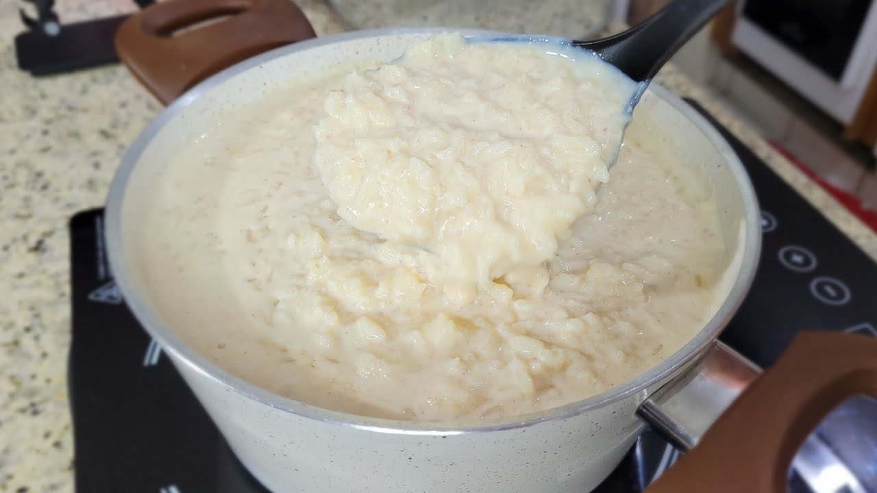ARROZ DOCE DESSE JEITO VOCÊ PRECISA FAZER! FICA MUITO MAIS CREMOSO E SABOROSO!! SEGREDINHO ESPECIAL 
