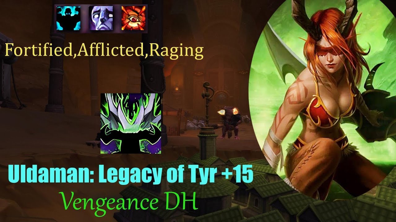 Demon Hunter Vengeance | Uldaman: Legacy of Tyr +15 | POV | Dragonflight Season 4 (10.2.6)