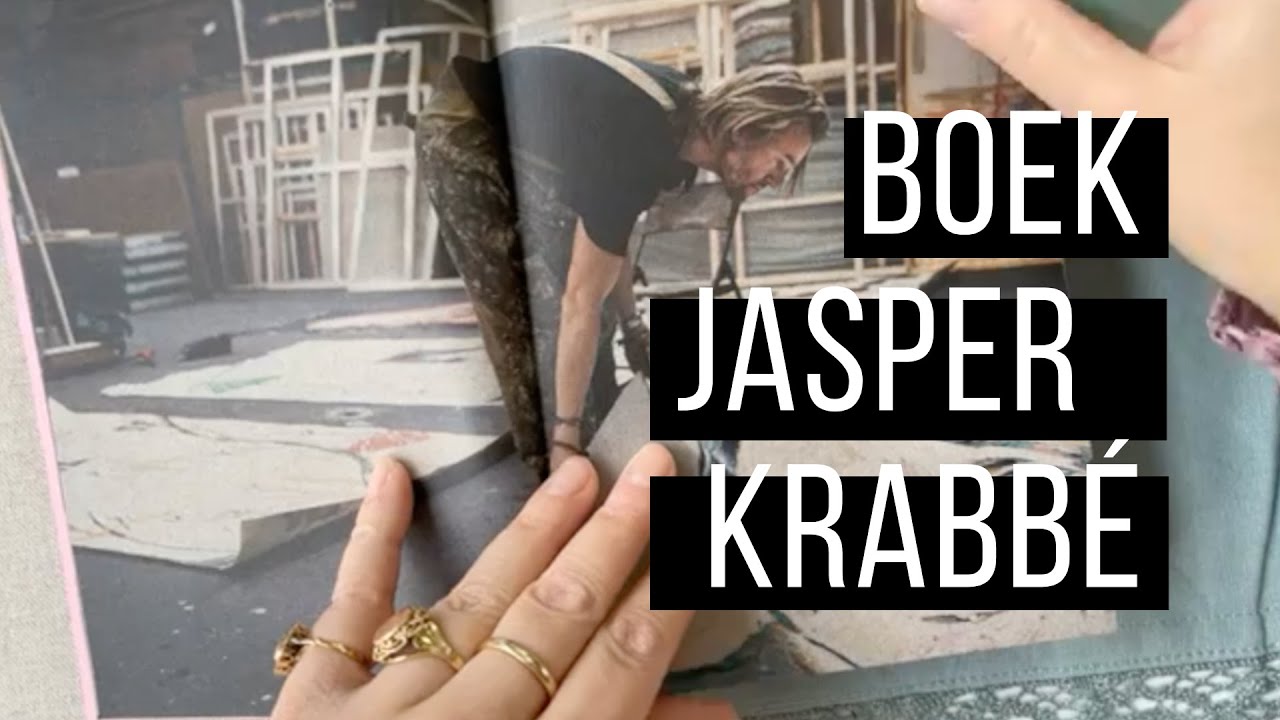 kijk nu in het boek Jasper Krabbé Portraits - the artist book unboxing