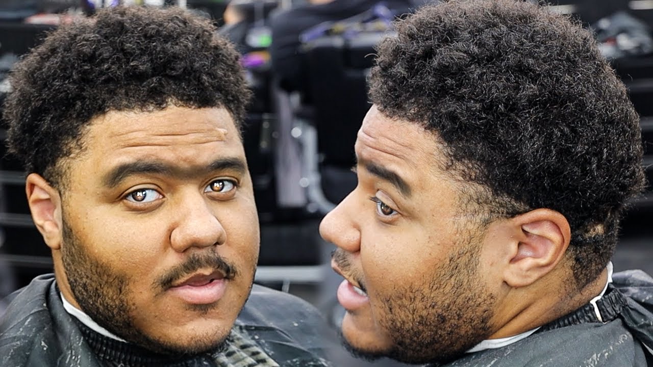 😱WOW😱 HE TRAVELED FROM BOSTON FOR THIS HAIRCUT/ HIGH TAPER/ FADED BEARD/ HAIRCUT TUTORIAL