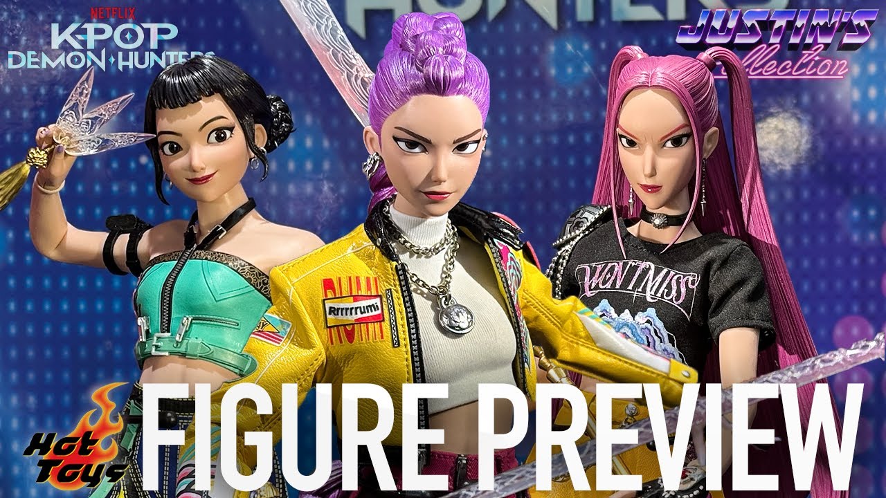 Hot Toys K-Pop Demon Hunters Rumi, Mira & Zoey - Figure Preview Episode 402