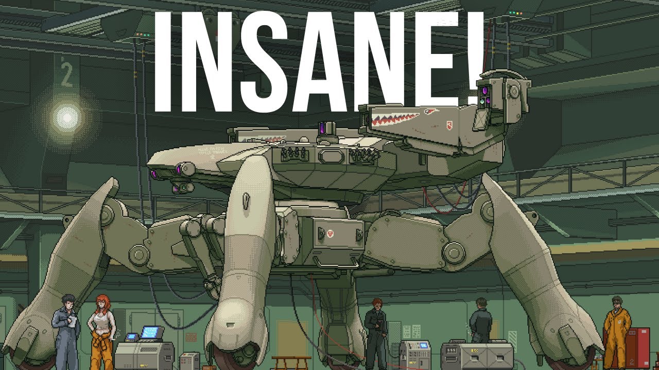 Project LandSword - An Amazing Pixel Mech Game!