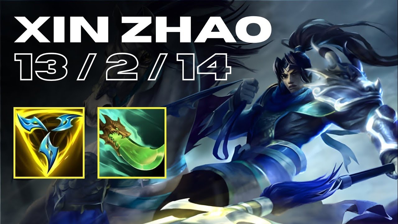 XIN ZHAO JUNGLE 13 KILLS MVP - Cloud | Wild Rift Gameplay 
