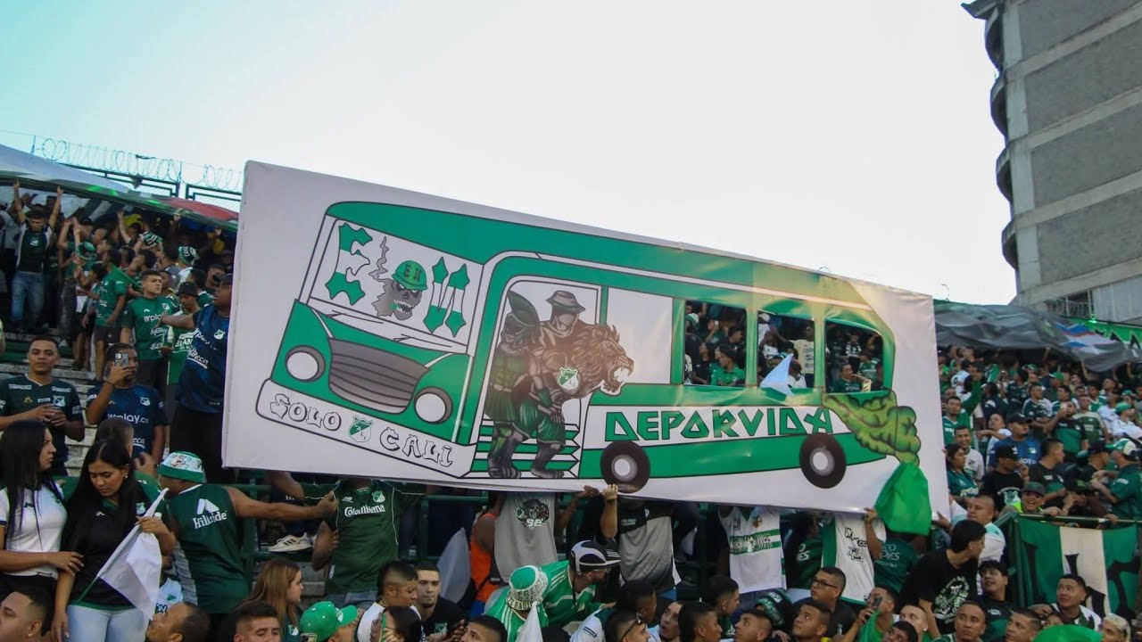 Coros Frente Radical Verde | Deportivo Cali 3-1 Pequeñin | Santiago Del Cali