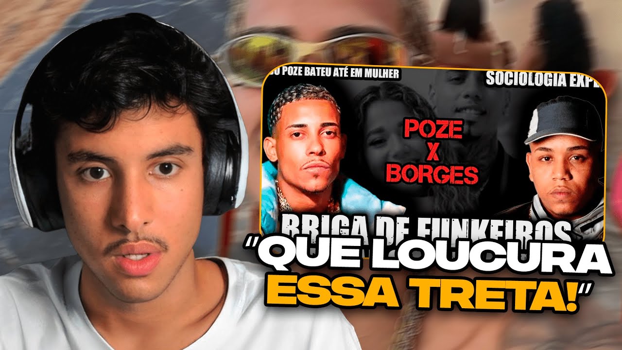 RENATO REAGE: CONFUSÃO NO FUNK: TROPA DO POZE INVADE CASA DE BORGES E MEIO MUSICAL INFLAMA