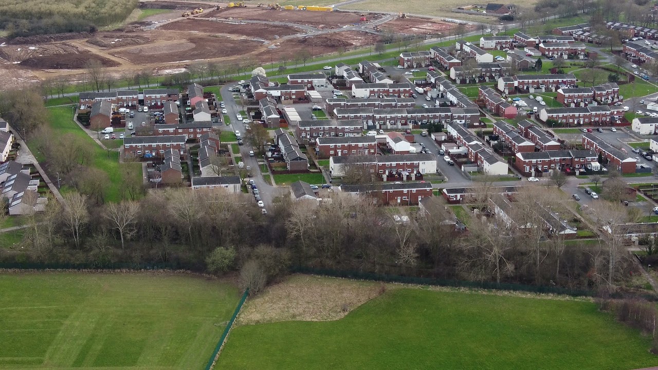 Hemlington  by drone