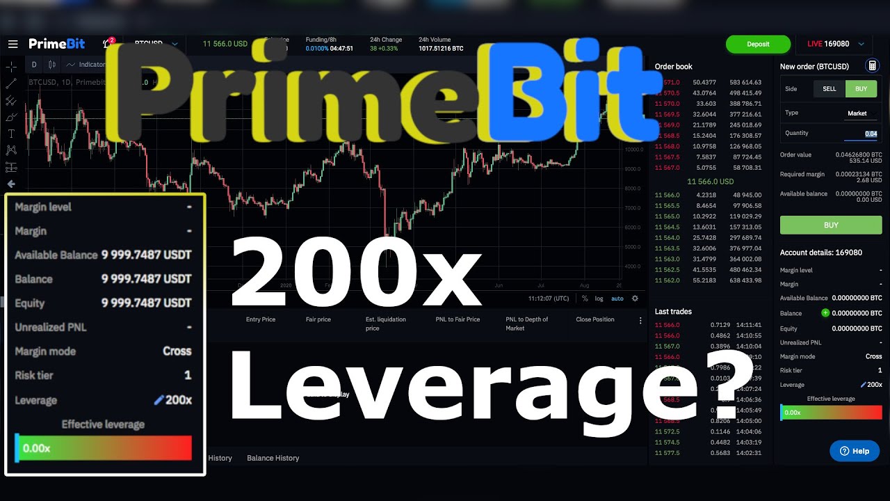 PrimeBit Review! 200x Leverage! Best Bitmex, Bybit Alternative? PrimeBit Tutorial