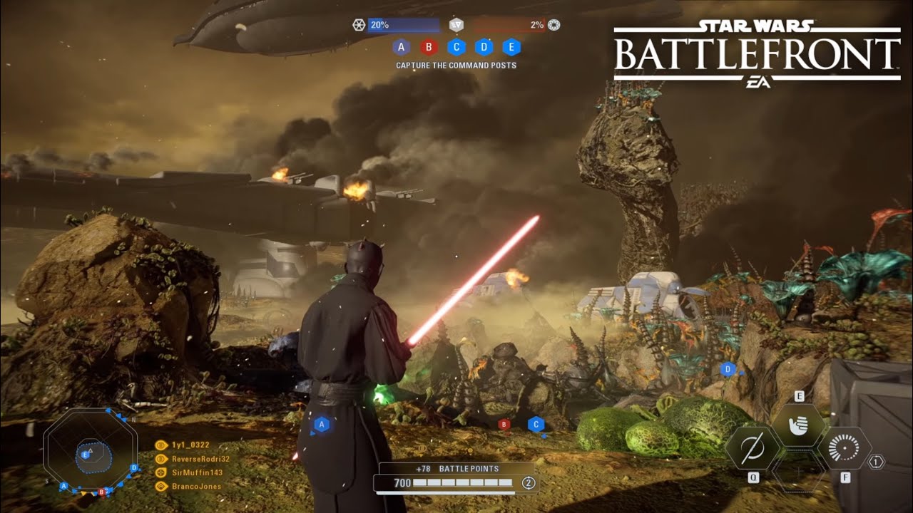 Star Wars Battlefront 2: Supremacy Gameplay | Felucia