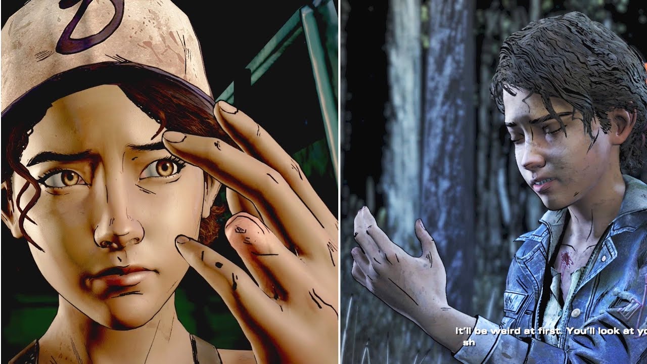 Clem Explains How She Lost Her Finger & What Does it Feel - The Walking Dead Season 4
