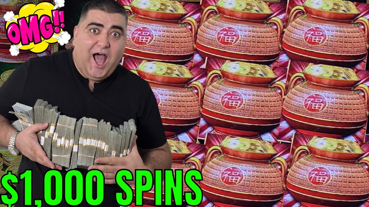 $1,000 SPINS On Dragon Link Slot Changed EVERYTHING!!