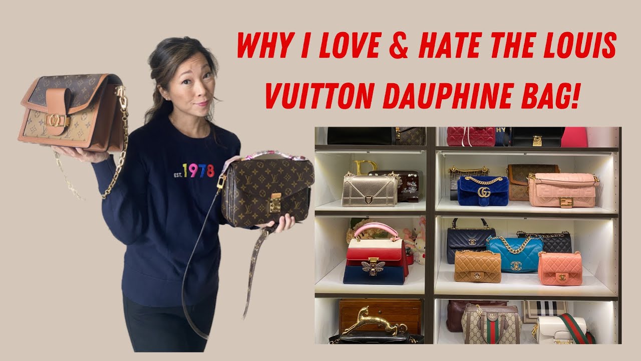 LOUIS VUITTON DAUPHINE MM BAG COMPARISON WITH POCHETTE METIS - WHICH BAG IS BETTER?