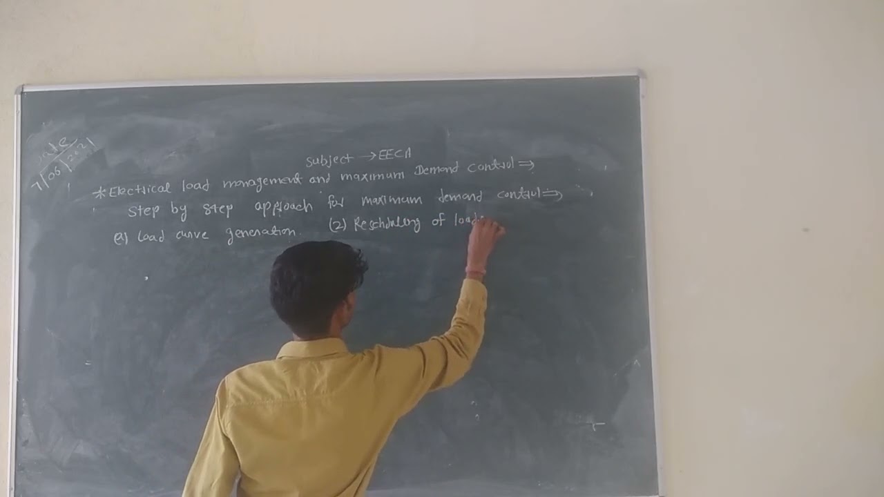 VL_15 Electrical Load Management and Maximum Demand Control(Part-1)_EECA