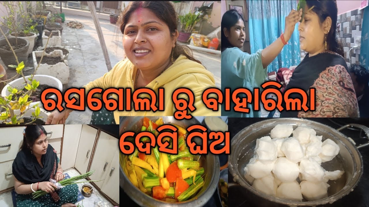 ଦେସି ଖାଇବା ରସଗୋଲା ରୁ ବାହାରିଲା ଦେସି ଘିଅ/ /Delhi vlog Doli vlogging 💕// Delhi vlog 💕🙏//
