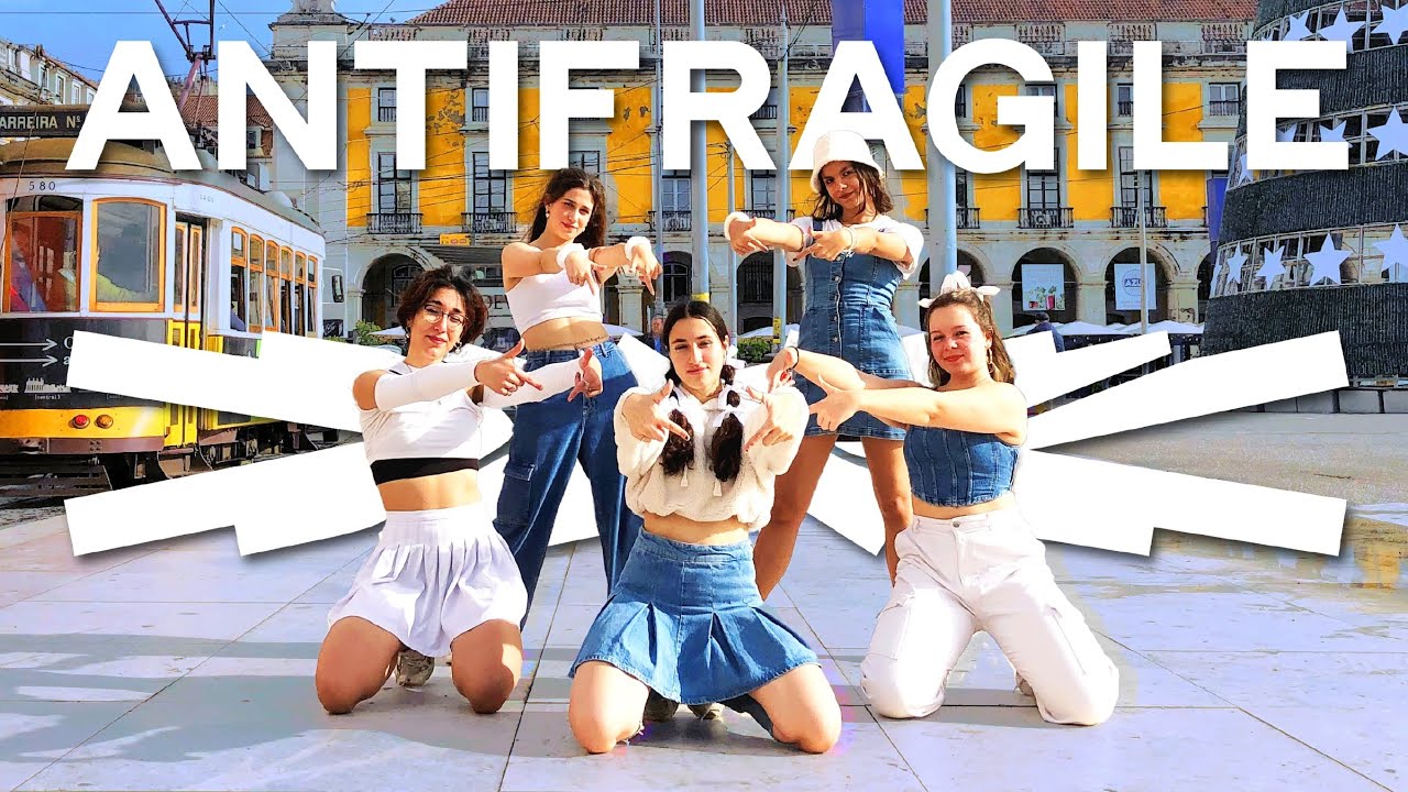 [KPOP IN PUBLIC | ONE-TAKE] LE SSERAFIM (르세라핌) 'ANTIFRAGILE' Dance Cover by FOOTWORK from LISBON