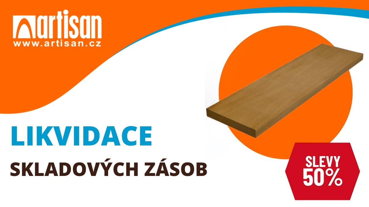 LIKVIDACE SKLADOV&Yacute;CH Z&Aacute;SOB &ndash; 𝗦𝗟𝗘𝗩𝗬 𝗔𝗭̌ 𝟱𝟬 %