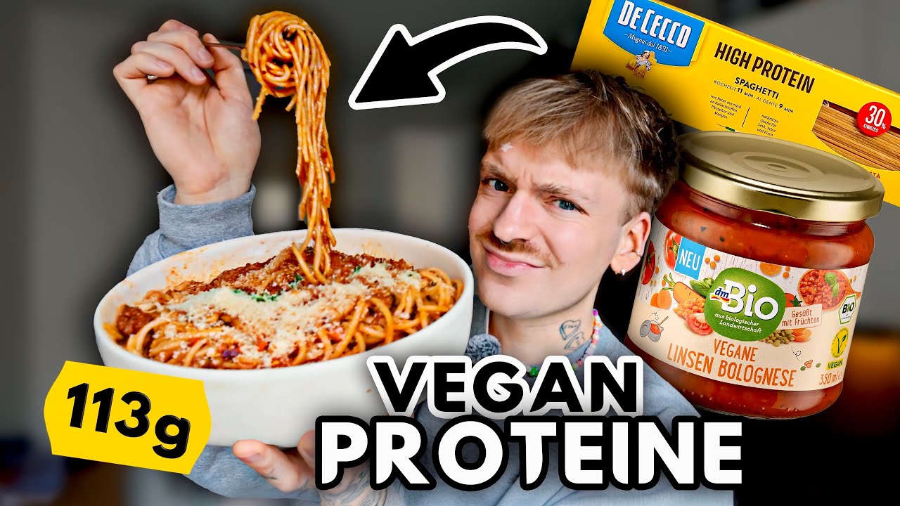 24h Proteine Essen als Veganer (Mit Rezepten)