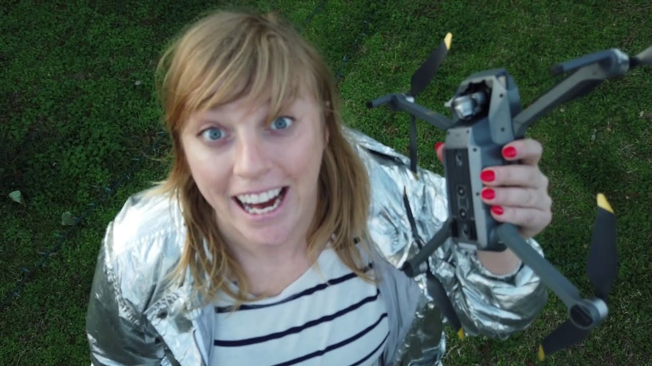 Using a Drone to Hang Christmas Lights