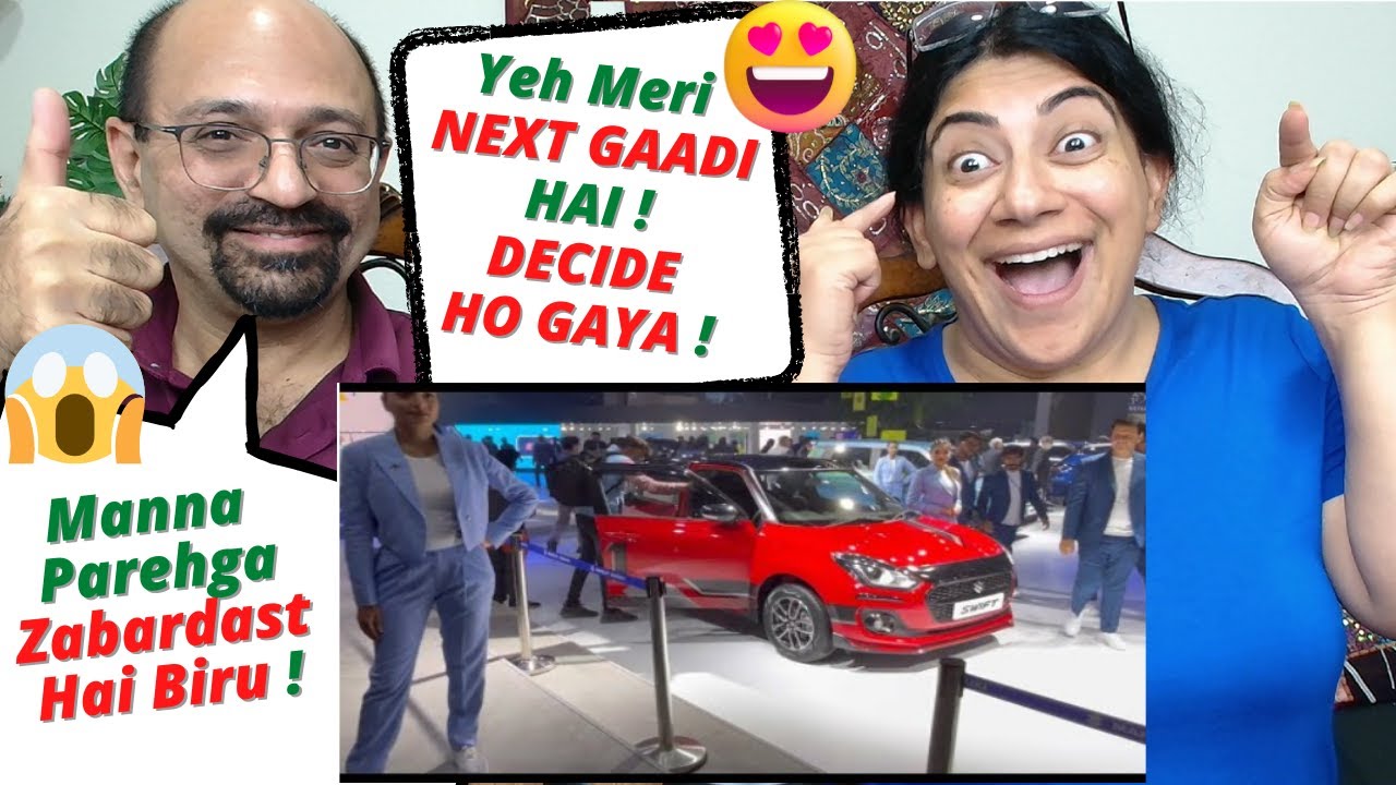 Auto Expo 2023 ❤️ | MARUTI & TOYOTA Pavilions Tour | Indian Americans Reactions !😱