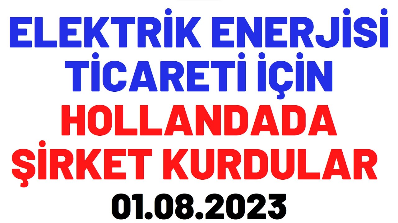 HOLLANDADA YENİ ŞİRKET KURDULAR #AKENR HİSSE HABER HİSSE YORUM - BORSA  hisse analiz #akenr yorum