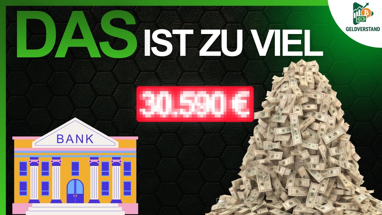 DIESEN Betrag solltest du nicht auf dem Bankkonto haben!
