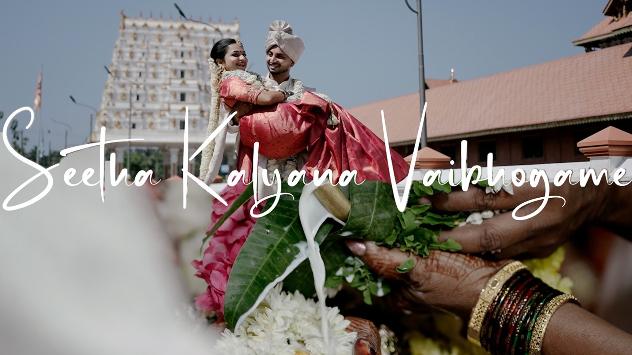 DEEKSHITH & ANJANA | CINEMATIC HIGHLIGHT 2025 | WALK OF THE BRIDE | SEETHA KALYANA VAIBHOGAME |