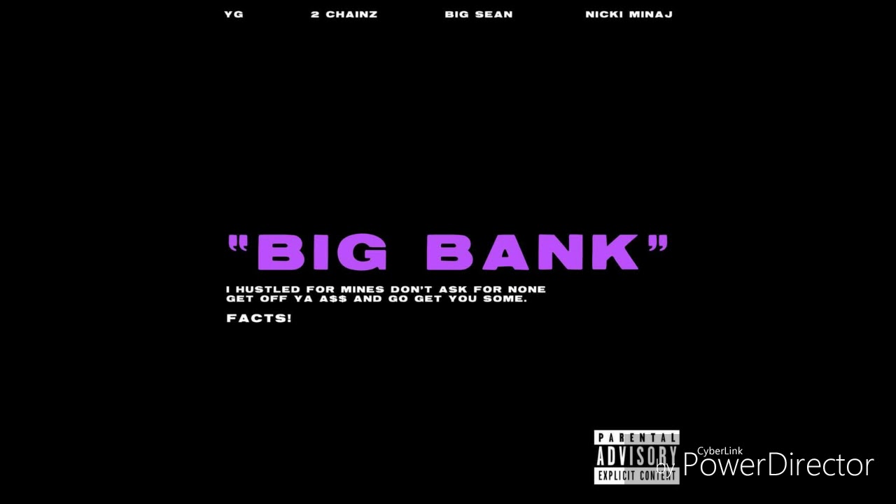 YG, 2 Chainz, Big Sean, and Nicki Minaj - Big Bank ~~Slowed