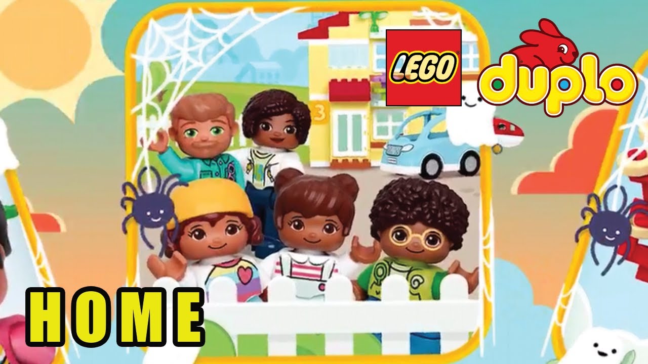 LEGO DUPLO WORLD - ⭐⭐Home Unlocked with Dad, mom and Kids!⭐⭐