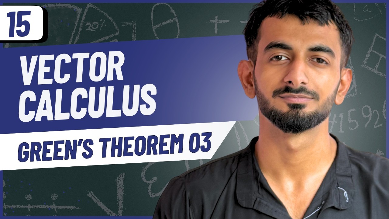 15 | Green's Theorem 03 | Unit 2 | Vector Calculus