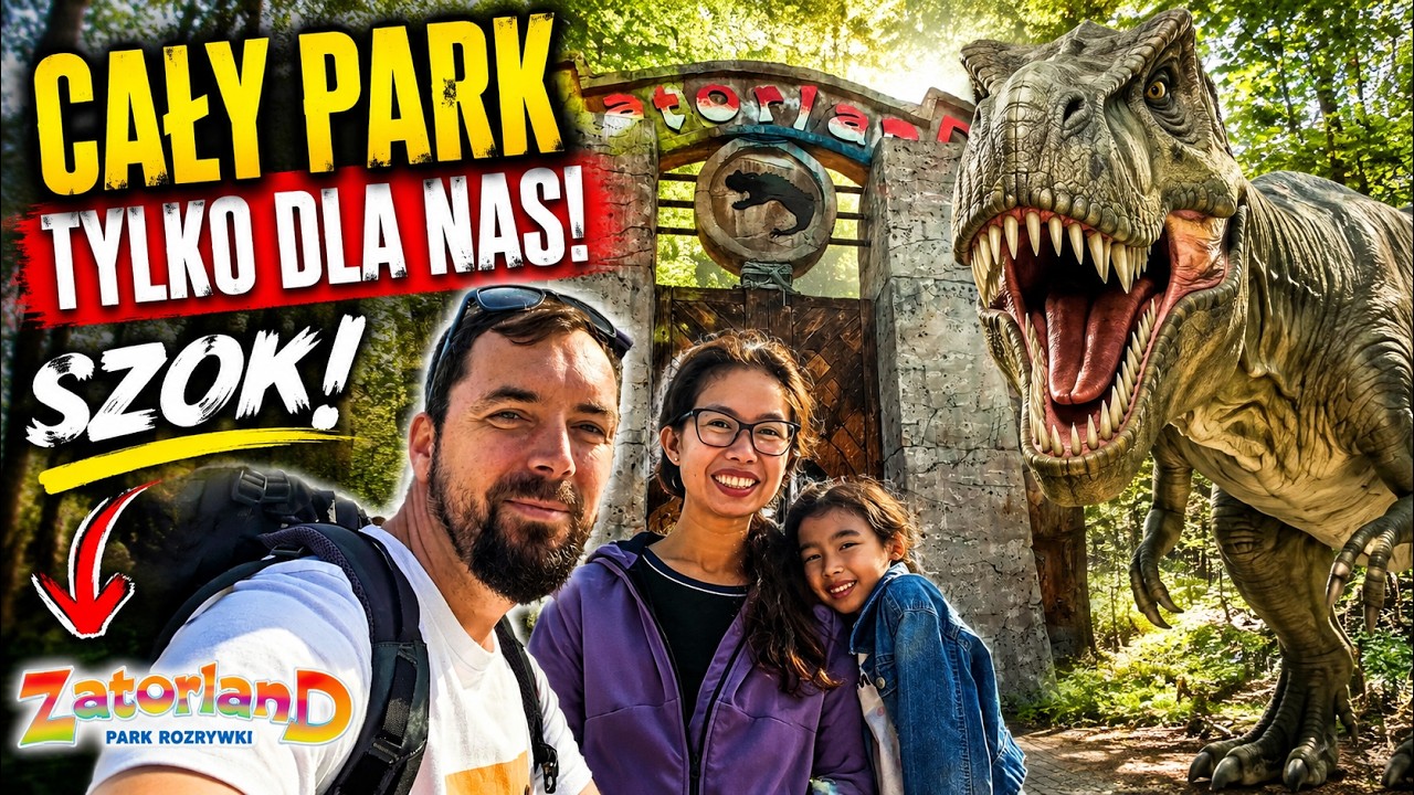Trafiliśmy idealnie! Pusty park tylko dla nas!