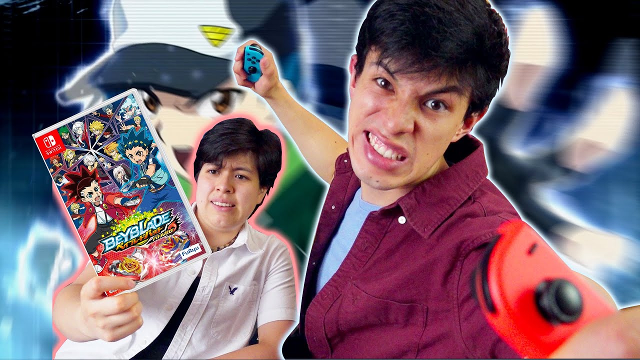 Primera vez jugando Beyblade Burst para Nintendo Switch