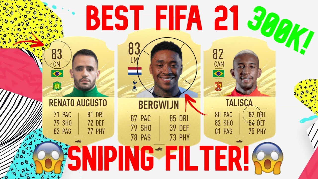 FIFA 21 INSANE SNIPING FILTERS! *HOW TO MAKE 300K RIGHT NOW ON FIFA* (BEST PLAYERS TO SNIPE ON FIFA)
