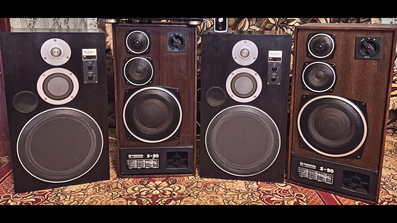 Radiotehnika S-90 vs Technics SB-7A
