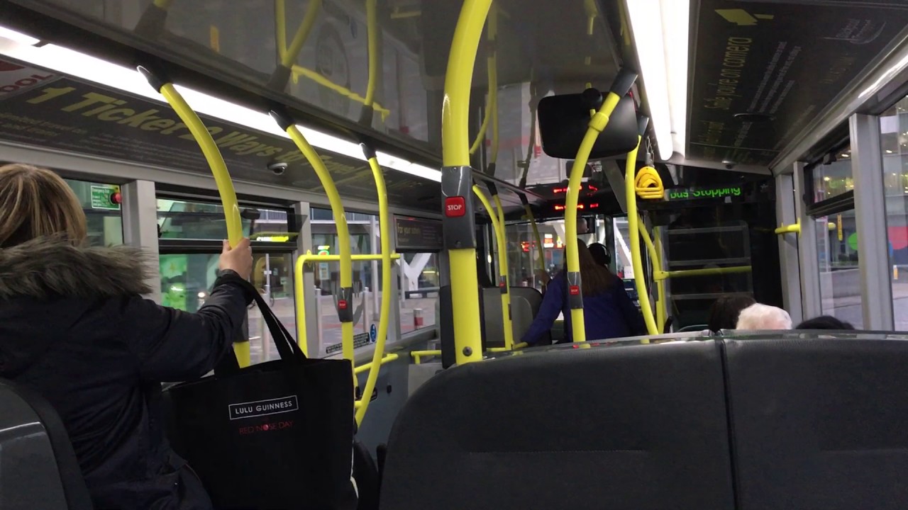 Blackpool Transport 409 SN16OVK, with next stop announcements and Start/Stop technology