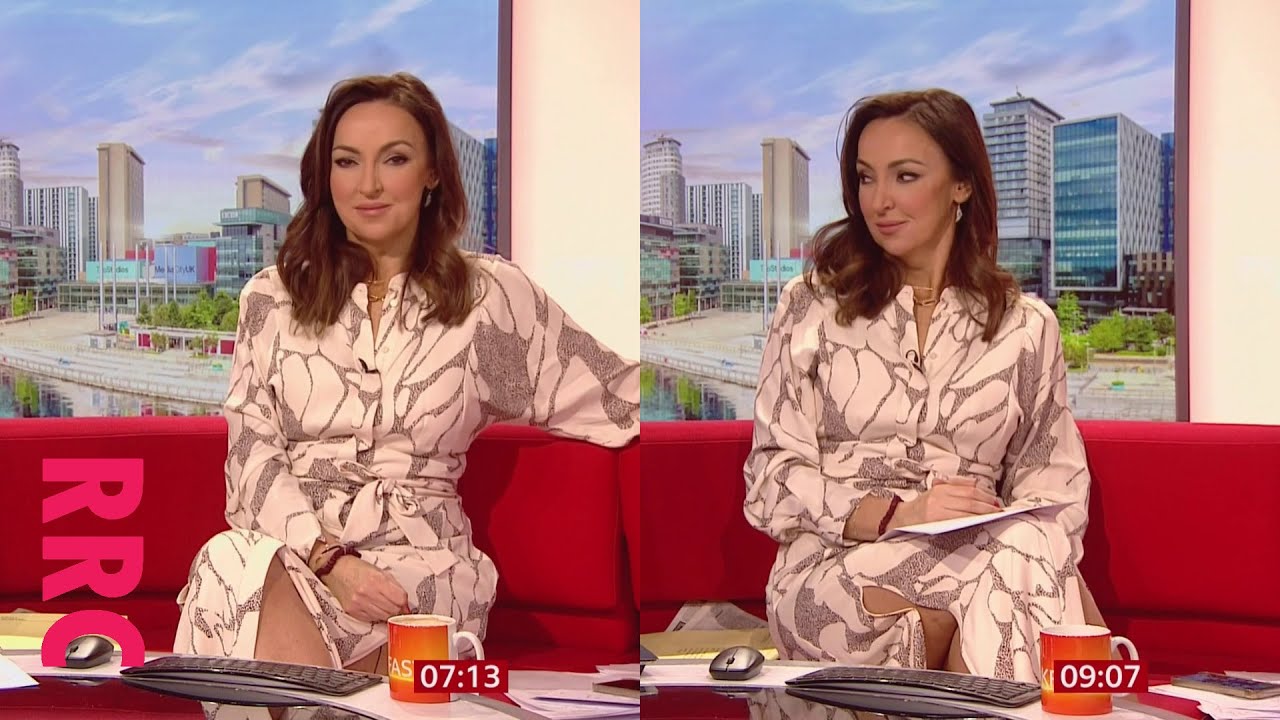 Sally Nugent @slit skirt; safety-pin deployed