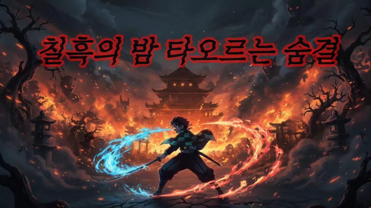 칠흑의 밤 타오르는 숨결 | 귀멸의 칼날 | AI 노래 | sono | Gemini