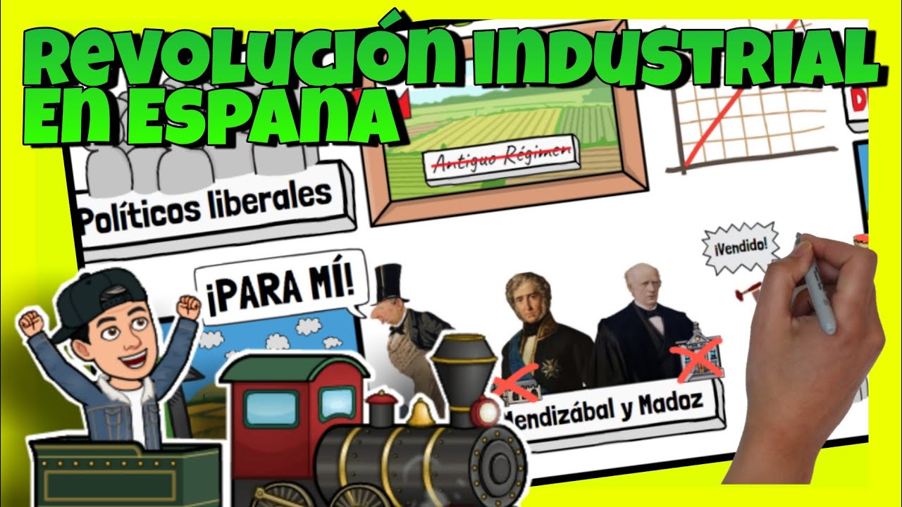 🚂 La REVOLUCI&Oacute;N INDUSTRIAL en ESPA&Ntilde;A