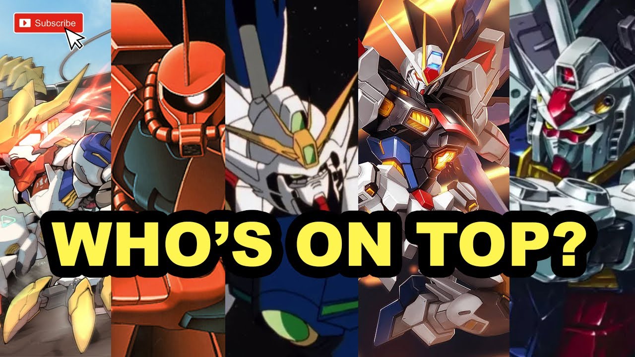 Top 5 Fan | Favorite Mobile Suits Of All Time