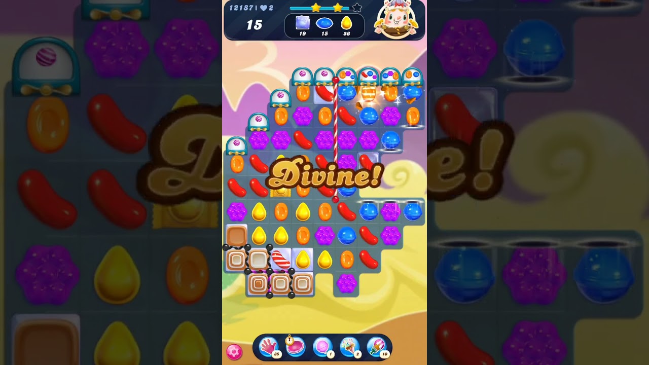 Candy Crush Saga Level 12187 | 😊Without booster