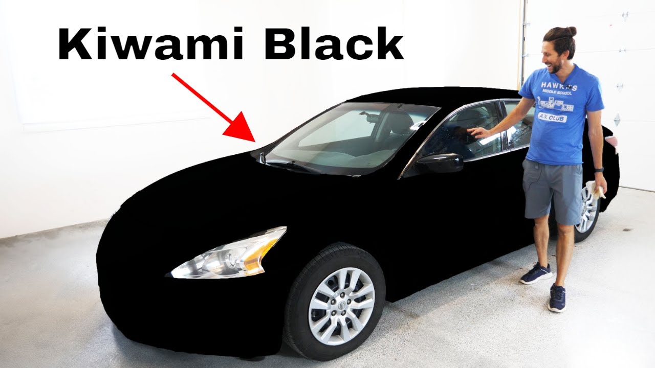 The World's Blackest Car Is Darker Than Musou Black!