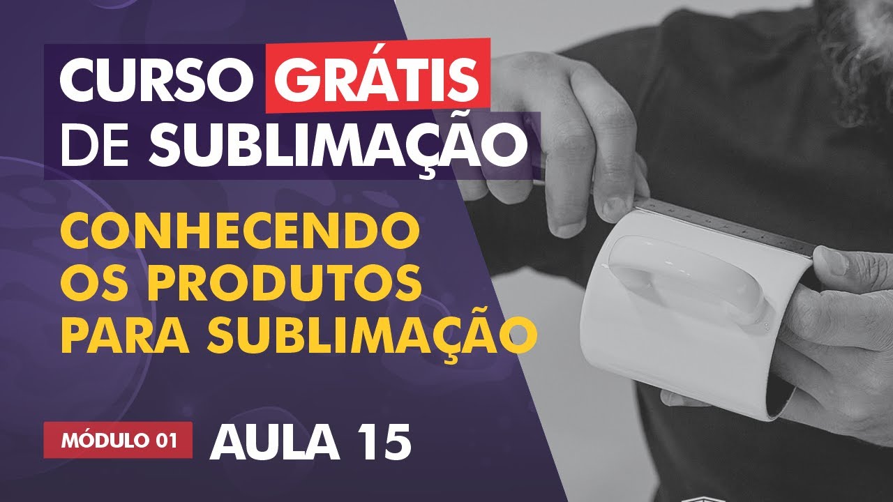 Produtos para sublimação  - AULA 15