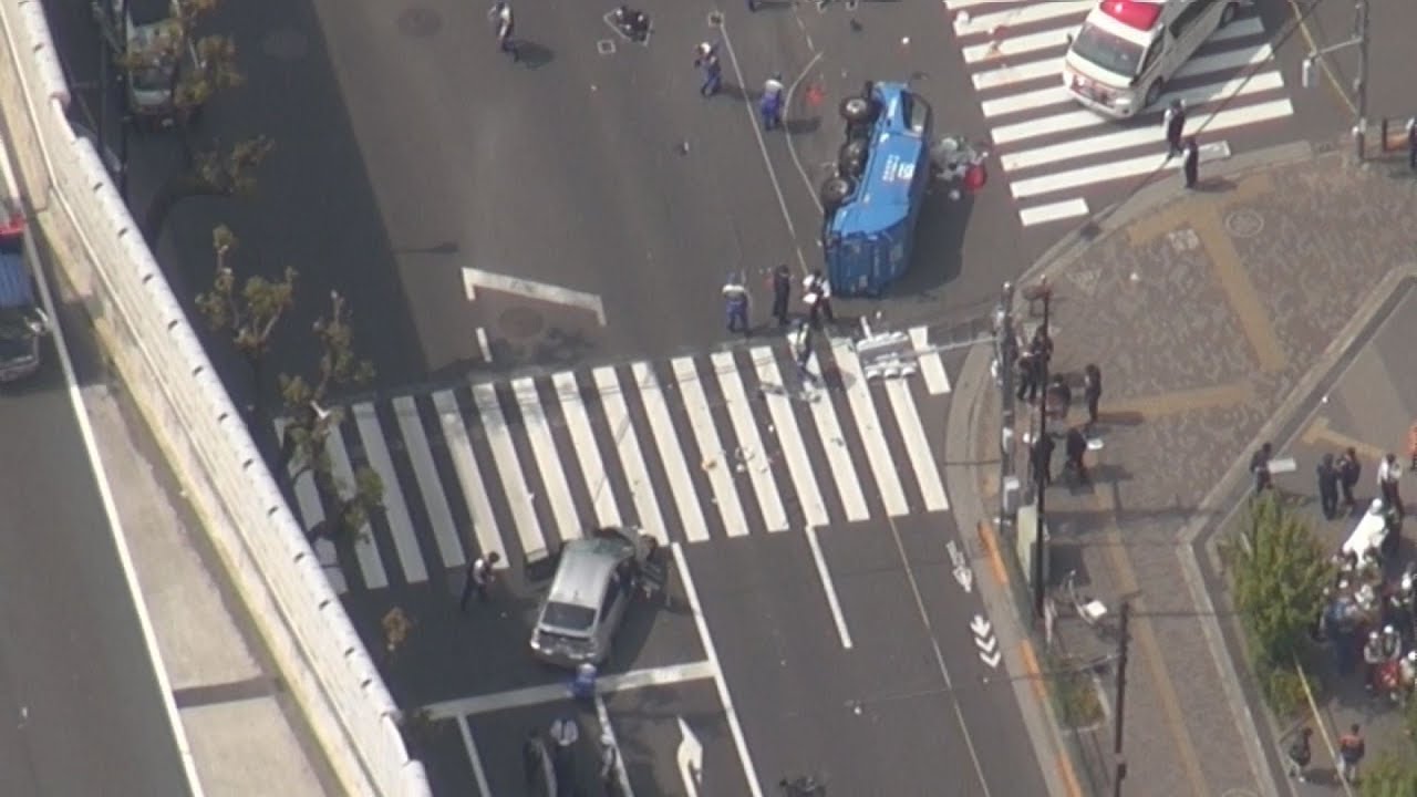 車暴走で母子2人死亡 8人重軽傷、東京・池袋