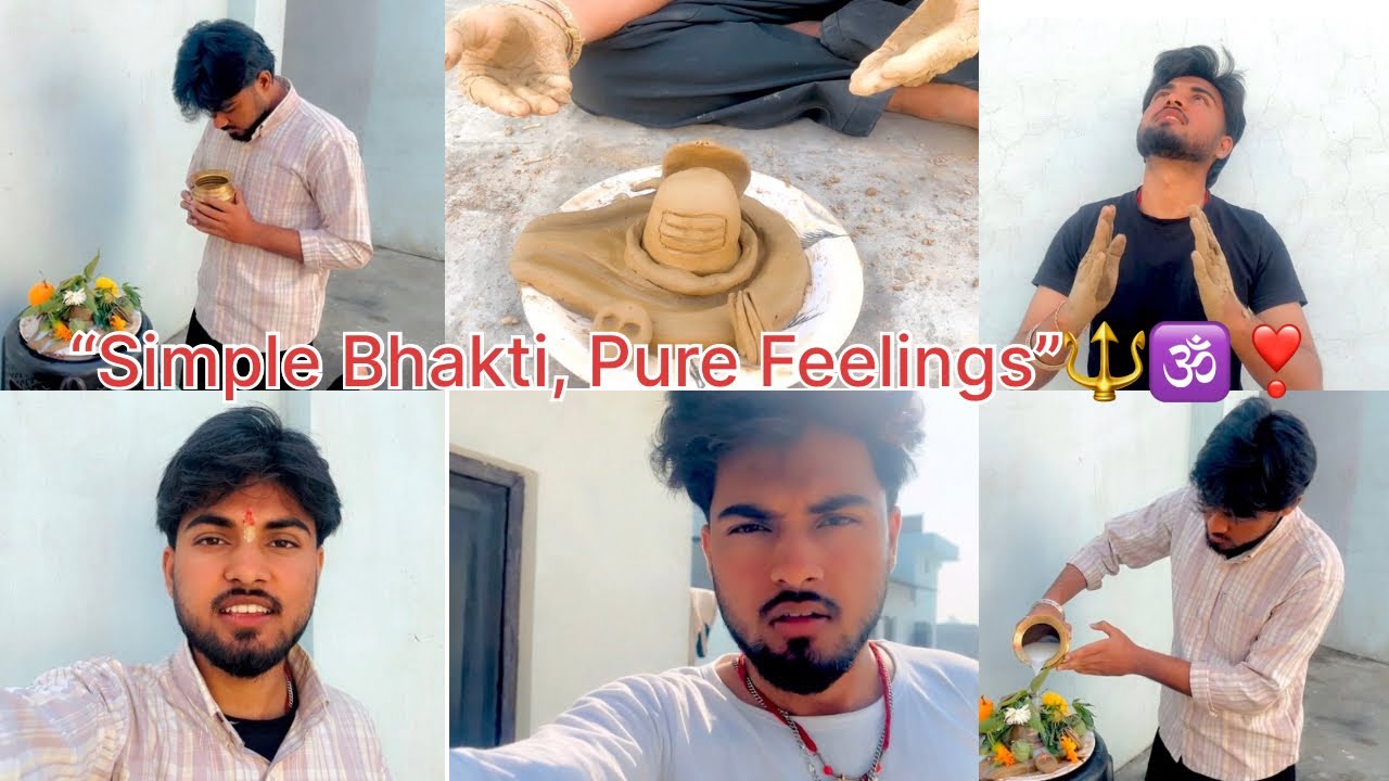 Simple bhakti pure feelings🔱🕉️. (Aditya shah)